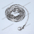 Stainless Steel Flat Oval Link Chains for Pendant Necklaces (IO-stc002)